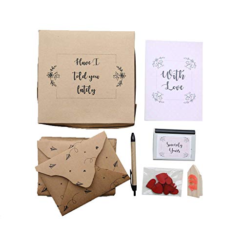 Oye Happy - DIY Letters Kit - Writing Kit Surprise for Boyfriend/Girlfriend/Husband/Wife to Gift on Birthday/Anniversary - Image 1