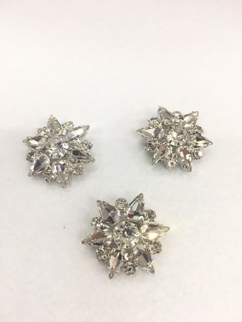 Karan Tuhafiye Karan Haberdashery Stone Button Star Model Set of 3 - Image 2