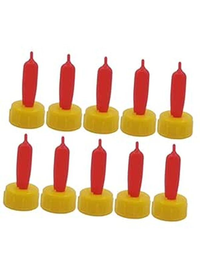 12Pcs Black Nipples Pacifiers for Lambs Sheep Goat Livestock Milk Feeding Bottles - Image 1