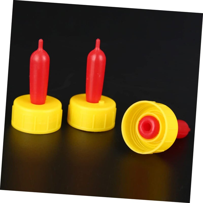 12Pcs Black Nipples Pacifiers for Lambs Sheep Goat Livestock Milk Feeding Bottles - Image 4