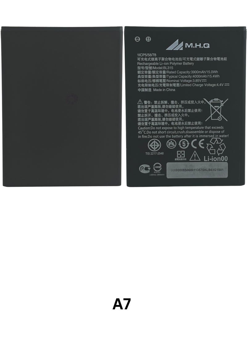 M.H.Q LENOVO A7 (L19041) Battery High Quality  - Image 3