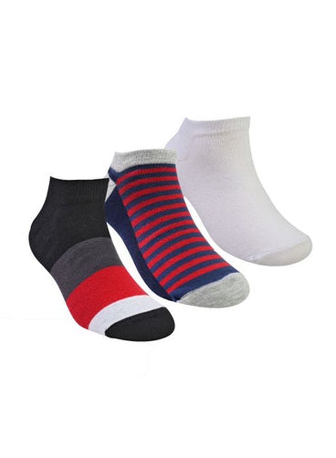 STITCH Boys Pack of 3 Lycra Ankle Casual Socks - Image 1