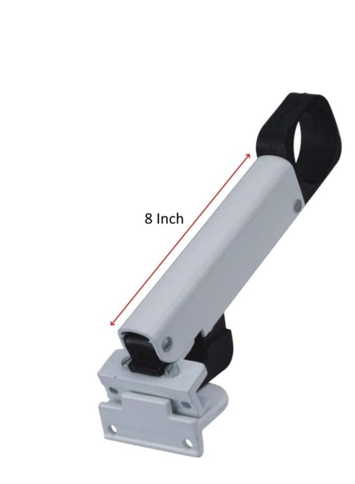 Royal Apex Window Holding Bracket Curtain Wall Pull Handle Arm For Home Interior Hotels 8 Inch White - Image 2