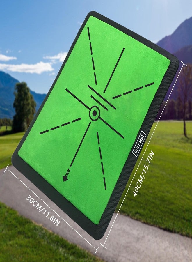 LOVACE Golf Hitting Mat – Swing Path Feedback Trainer with Durable Rubber Base & Replaceable Turf for Indoor or Outdoor Practice - Image 5