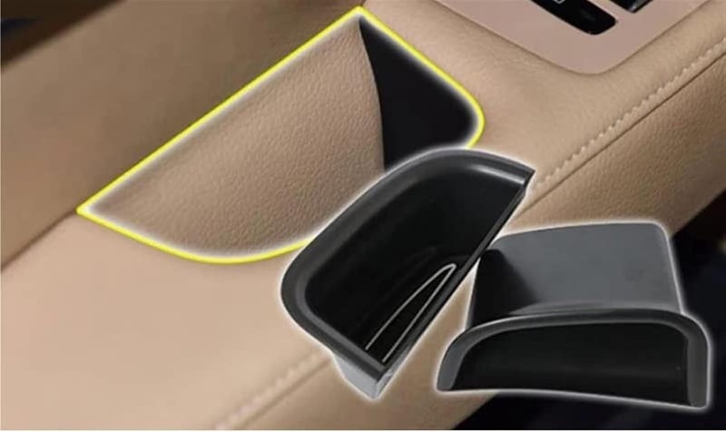 Wivplex Car Door Handle Storage Box for Volvo S90 V90 CC - Image 4