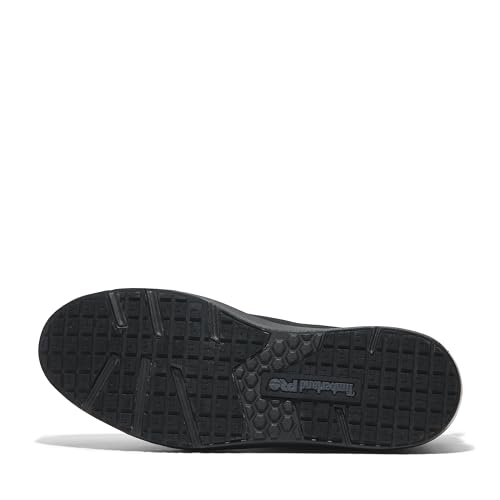 Timberland حذاء عمل تيمبرلاند برو للجنسين بربانك أوكسفورد ذو رأس ناعم ومقاوم للانزلاق، أسود، 10.5M - Image 3