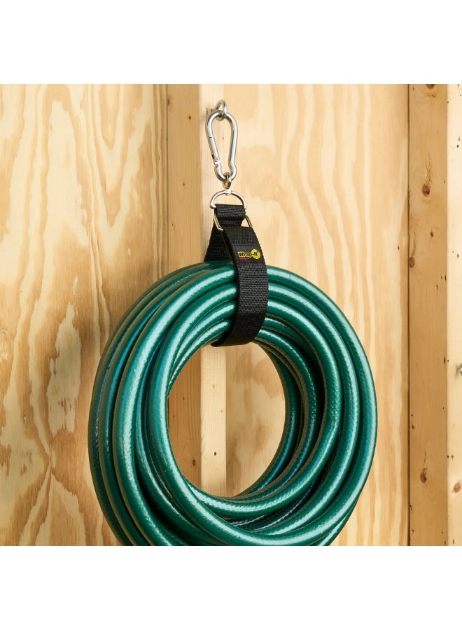 Wrap-It Storage Hook N Hang Storage Strap Black Holds Up To 250 Lbs 24-Inch - Image 2