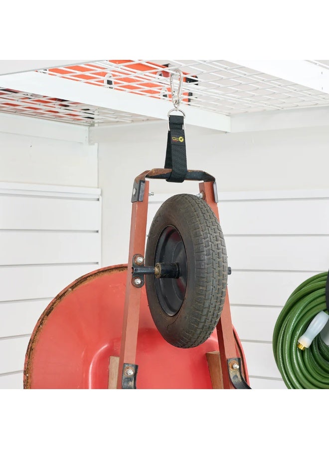 Wrap-It Storage Hook N Hang Storage Strap Black Holds Up To 250 Lbs 24-Inch - Image 3