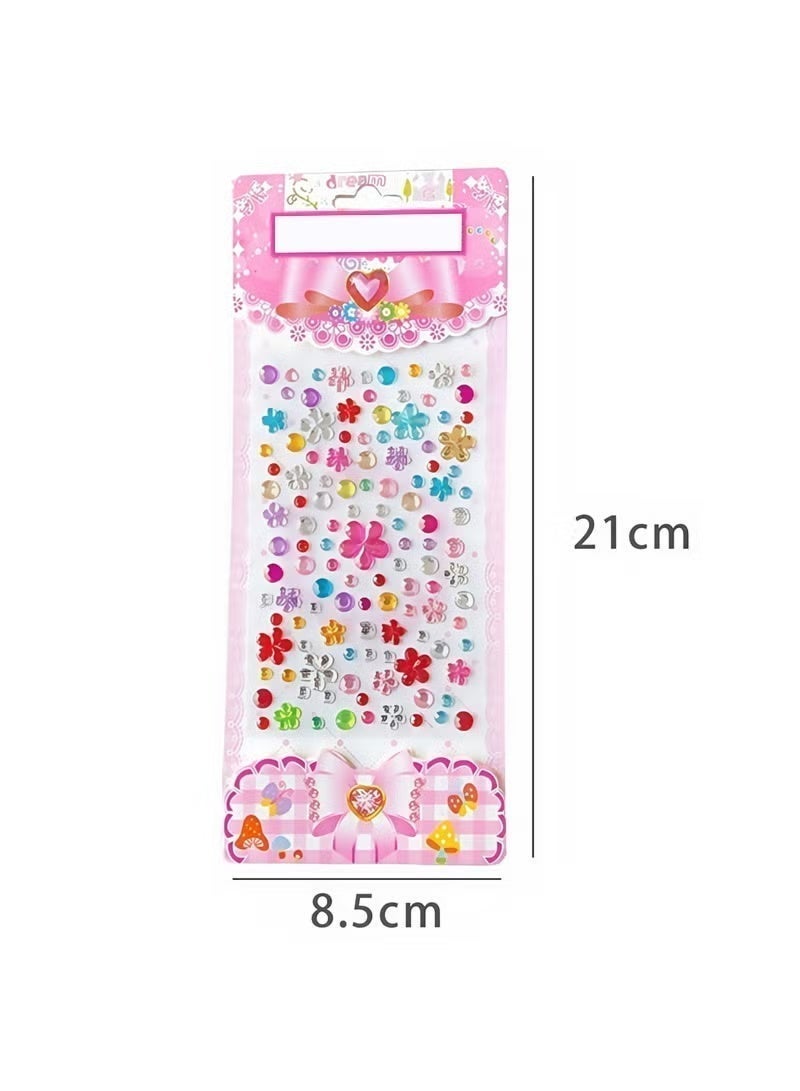 Gecomo 4 Pack 3D Stickers for Girls and Toddlers, Puffy Stickers Variety Pack for Scrapbooking Bullet - Image 2