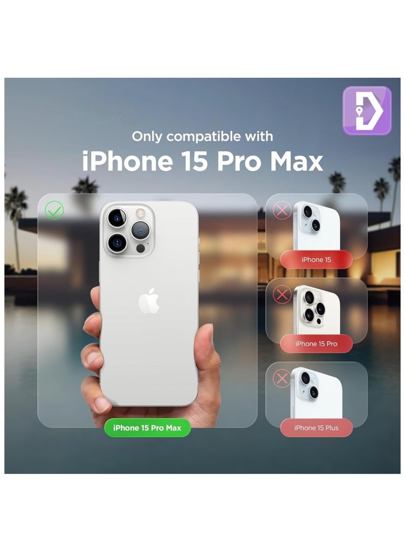 Delivus Iphone Silicone Case - Silky Soft Touch with Military Grade Drop Protection - Anti-Scratch Microfiber Lining - Shockproof Protective Phone Case Slim Thin Cover (Iphone 15 Pro Max, Green) - Image 3