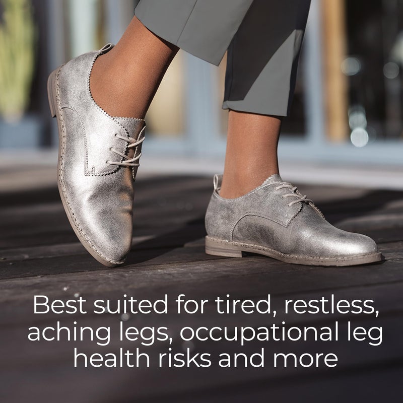 سيحفاريس Sigvaris Women Women Women Fashion Hose Hose - 15-20mmhg ضغط الوزن - جوارب شديدة الانزلاق للارتداء اليومي المريح - العسل - (صغير) - Image 4
