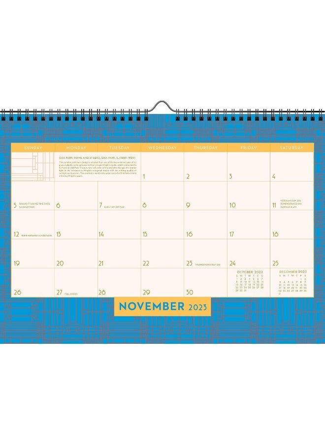 Frank Lloyd Wright 2023 Wall Calendar  - Image 4