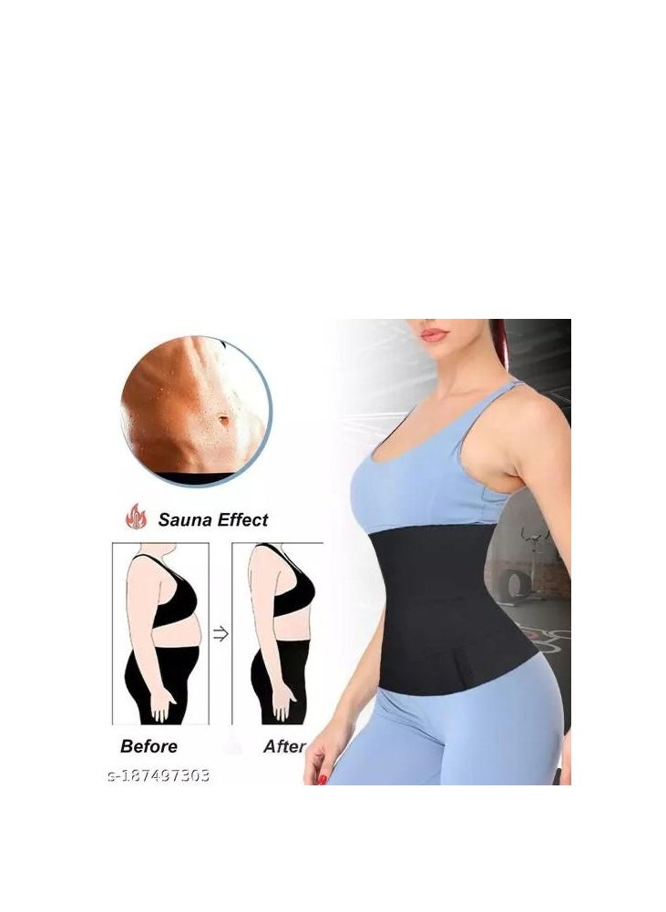 Generic - Slim Belt for Women Belly Fat Elastic Waist Shaper for Weight and Flat Belly Tummy Reduction - Image 1