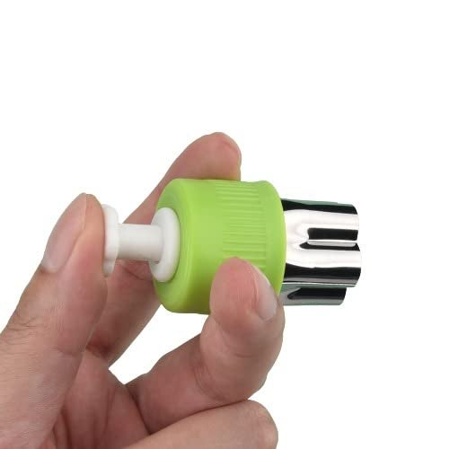 THW Stainless Steel Cookie Dough Cutters for Baking Cooking Biscuit Vegetable Fruit Shapes Cutter with Pusher Pack of 5 Pieces - Image 2