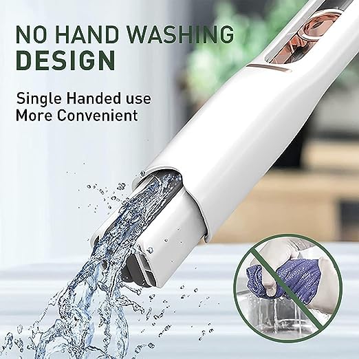 BRIGHTZONE Portable Mini Sponge Mop Household Desktop Glass Cleaning Mop Bathroom Crevice Absorbent Mop HandsFree Lazy Replaceable Mop Head Standard - Image 5