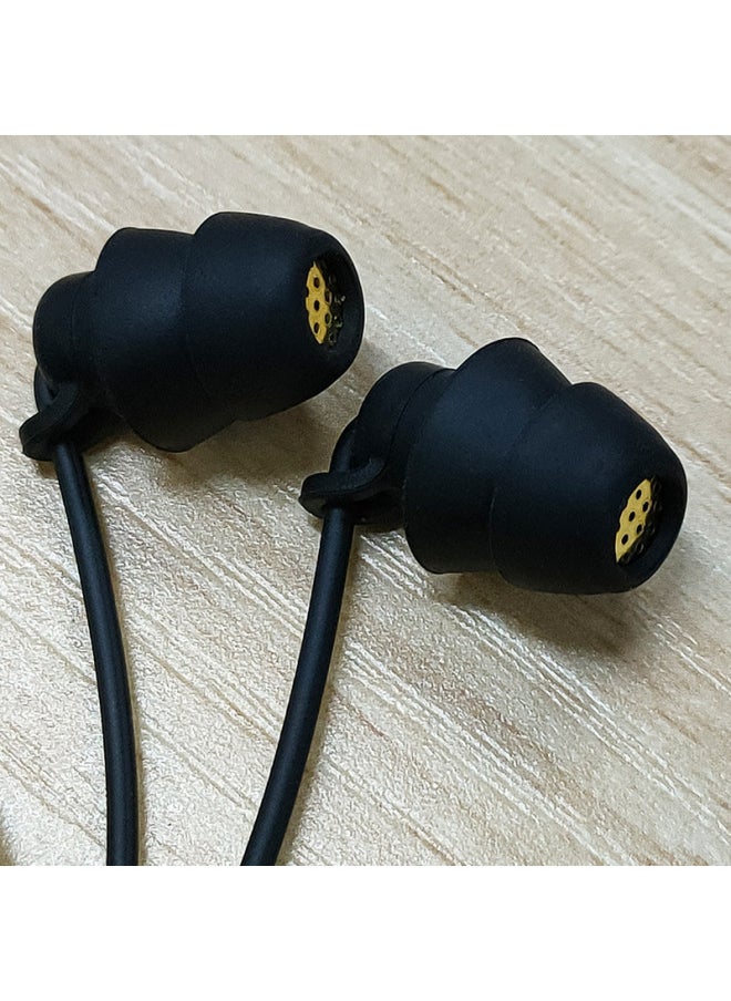 Generic - In-ear Second Generation Sleep Music Bass Boosting Dynamic Ring Earphones Compatible Mobile Computer Digital Devices-Color:Type-C Digital Chip Android/Apple 15 Universal Black Bag - Image 1