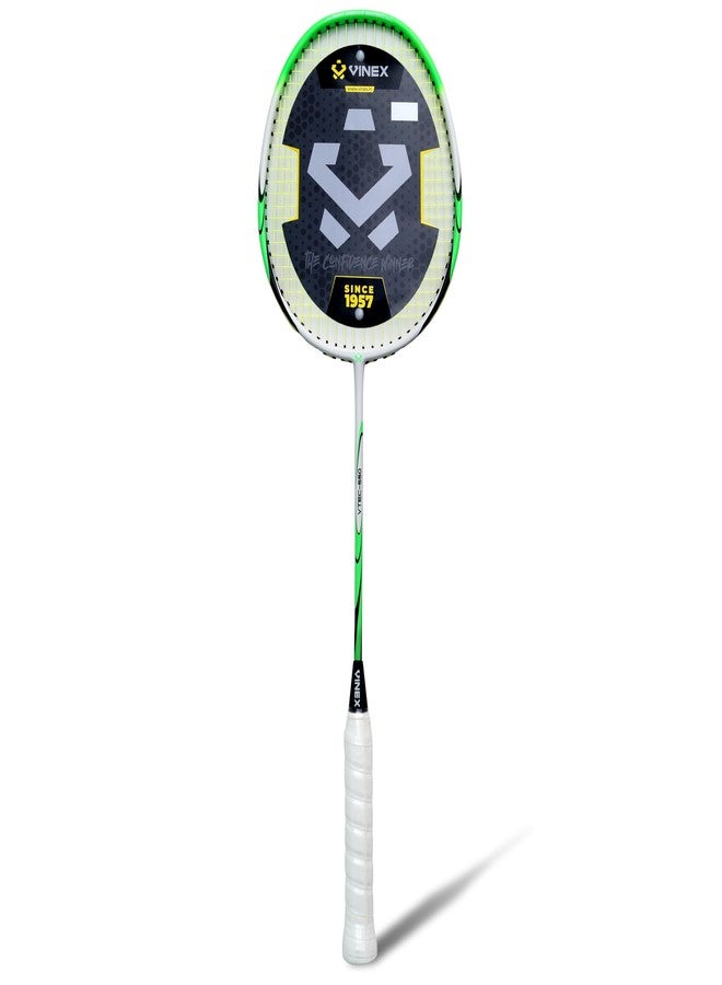 Vinex VTEC 550 Aluminium Strung Badminton Racquet | Lightweight & Durable | Powerful Smash Control | Blue | Ideal for Beginners & Intermediate Players (Pack of 1) - Image 1