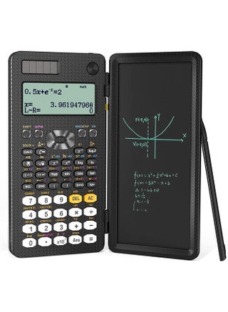 Scientific Calculator, Professional Scientific Calculators with Erasable LCD Writing Tablet, Solar and Battery Dual Power,Desktop Calculator with Notepad for Office, School - pzsku/Z56A42B34DD63A815392DZ/45/1746231007/d626dde9-364c-4c43-a9b8-82b91b0cd2f0
