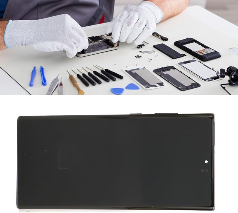 استبدال شاشة OLED لجالكسي نوت 10 بلس مع الإطار وأدوات الإصلاح - Image 3
