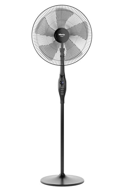 Mienta Stand Fan, 18 Inch, Black - SF351038A