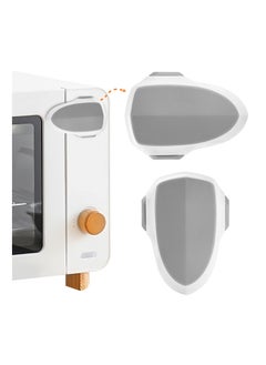 Y&D Oven Door Lock, Child Safety Baby Proof Childproof Front Lock Easy to Install and Use Heat-Resistant Durable Material, with 3M Adhesive, No Screws or Drill for Toddlers(2 Pcs)  - Image 1