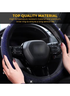 Sparkling Blue Crystal Car Steering Wheel Protector - pzsku/Z56A47EED0C523CC3BA24Z/45/_/1707481515/2364bc01-678d-404f-81c5-2c63a83c1a07