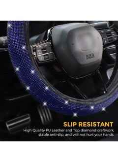 Sparkling Blue Crystal Car Steering Wheel Protector - pzsku/Z56A47EED0C523CC3BA24Z/45/_/1707481515/ea44d191-5183-415e-82b5-93ae0206edf8