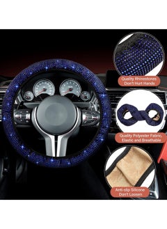 Sparkling Blue Crystal Car Steering Wheel Protector - pzsku/Z56A47EED0C523CC3BA24Z/45/_/1707481555/e099c4d8-88ef-4d24-97d8-660d13d620b8