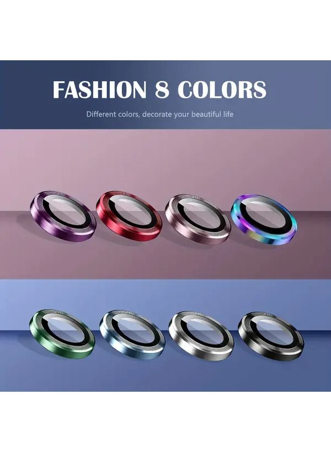 Black Galaxy S25 Ultra Thin Tempered Glass Camera Lens Protector Scratch Resistant with Aluminum Edging - Image 3