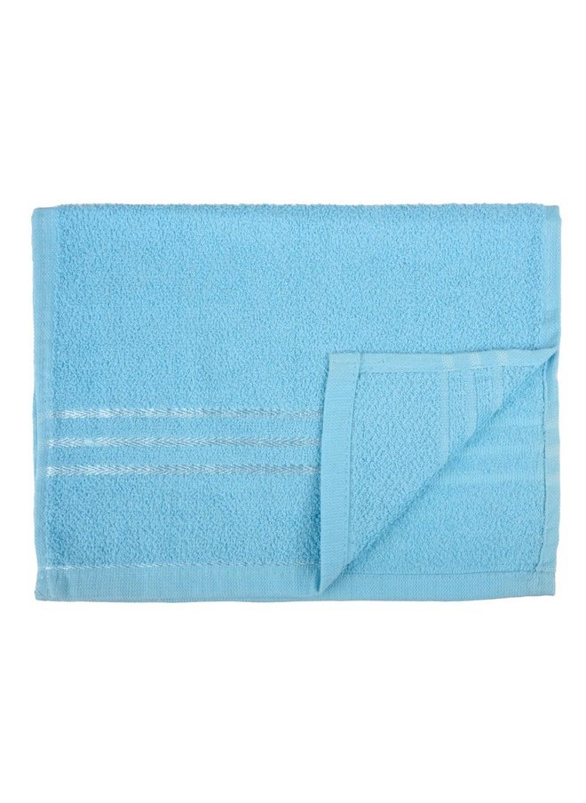 Kuber Industries - Face Towel | Cotton Towels For Facewash | Towels For Daily Use | Workout Hand Towel | Lining Design | 14X21 Inch | Pack Of 4 | Multi - Image 1