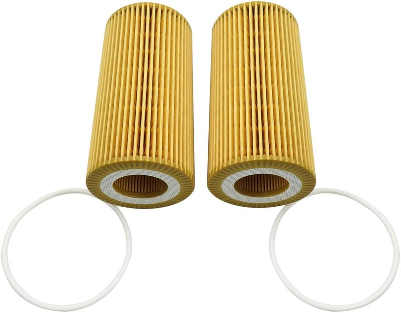 QLZOZB 8692305 Oil Filter Element for Volvo Penta Marine - 2 Pcs with Seal - Image 1