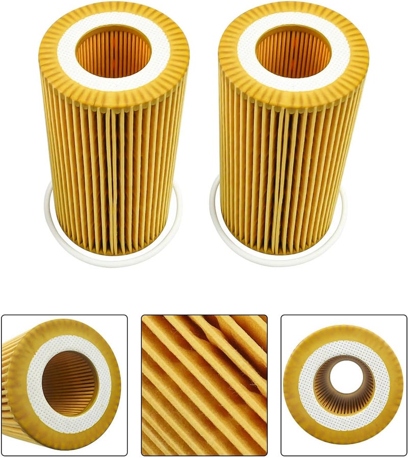 QLZOZB 8692305 Oil Filter Element for Volvo Penta Marine - 2 Pcs with Seal - Image 4