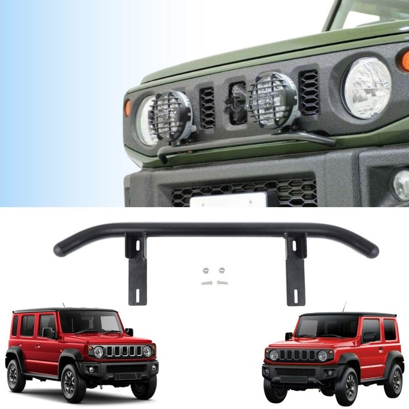  تي ار اكس اوتو قاعدة تركيب كشافات أمامية من TRX AUTO لسيارة Suzuki Jimny 2018–2025 – تصميم ألمنيوم خفيف الوزن - Image 1