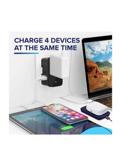 CAROSKI CAROSKI Universal Travel Adapter - International Wall Charger AC Adapter Plug with Wireless Charger 3.4A and Type-C - Fast Charging Travel Adapter  - Image 4