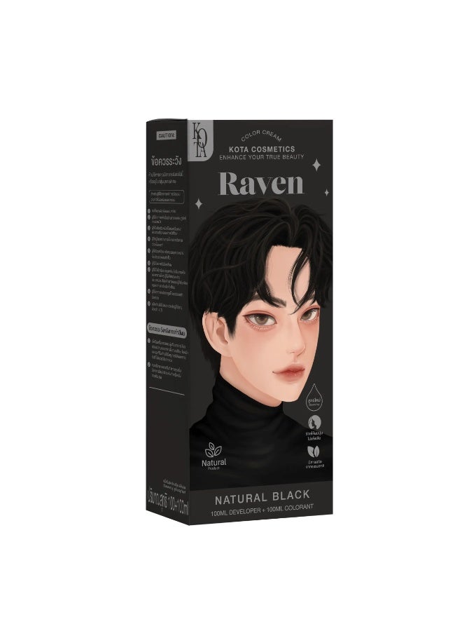 KOTA COSMETICS Raven Natural Black Hair Color