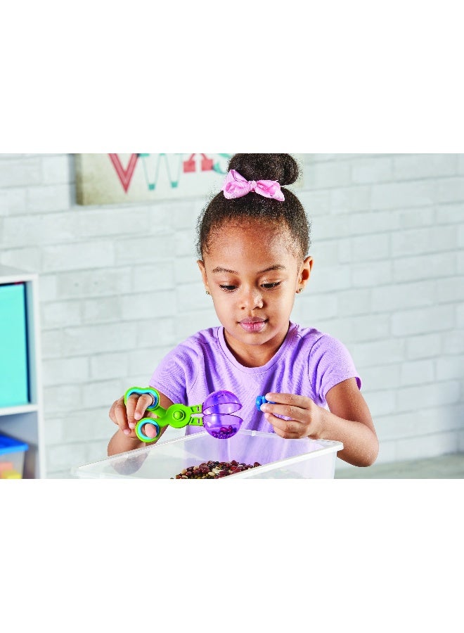 Learning Resources Handy Scoopers, Set Of 4 Fine Motor Skill Tools For Kids - Image 5