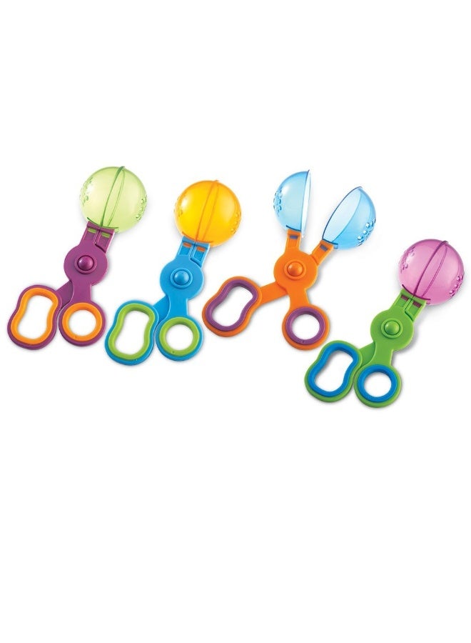 Learning Resources Handy Scoopers, Set Of 4 Fine Motor Skill Tools For Kids - Image 3