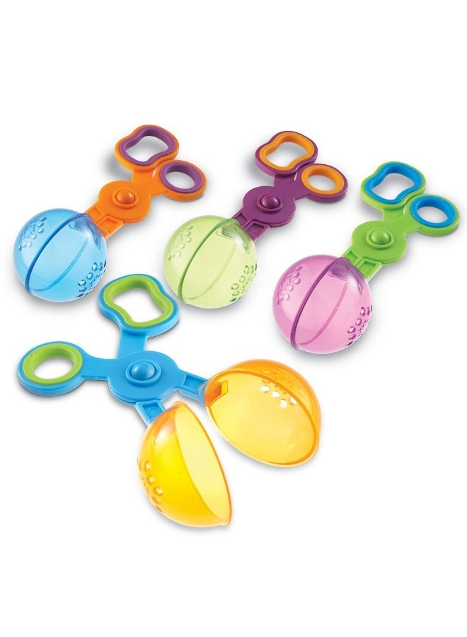 Learning Resources Handy Scoopers, Set Of 4 Fine Motor Skill Tools For Kids - Image 1