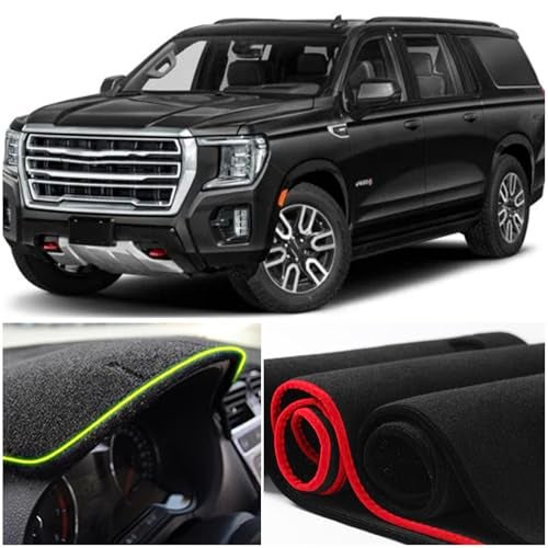 KEEGTBOX Dash Mat Cover Interior Dashboard Protector pad Compatible with Chevrolet Suburban/Tahoe & GMC Yukon (Excluding Yukon Denali) 2021-2024 Dashboard Mat Cover Pad Carpet Protector - Image 5