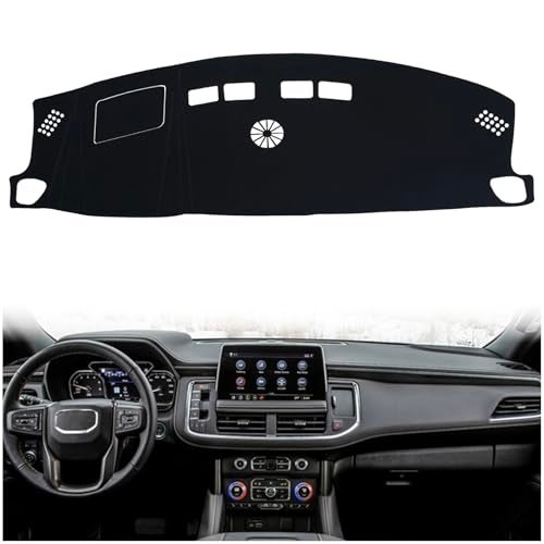 KEEGTBOX Dash Mat Cover Interior Dashboard Protector pad Compatible with Chevrolet Suburban/Tahoe & GMC Yukon (Excluding Yukon Denali) 2021-2024 Dashboard Mat Cover Pad Carpet Protector - Image 2