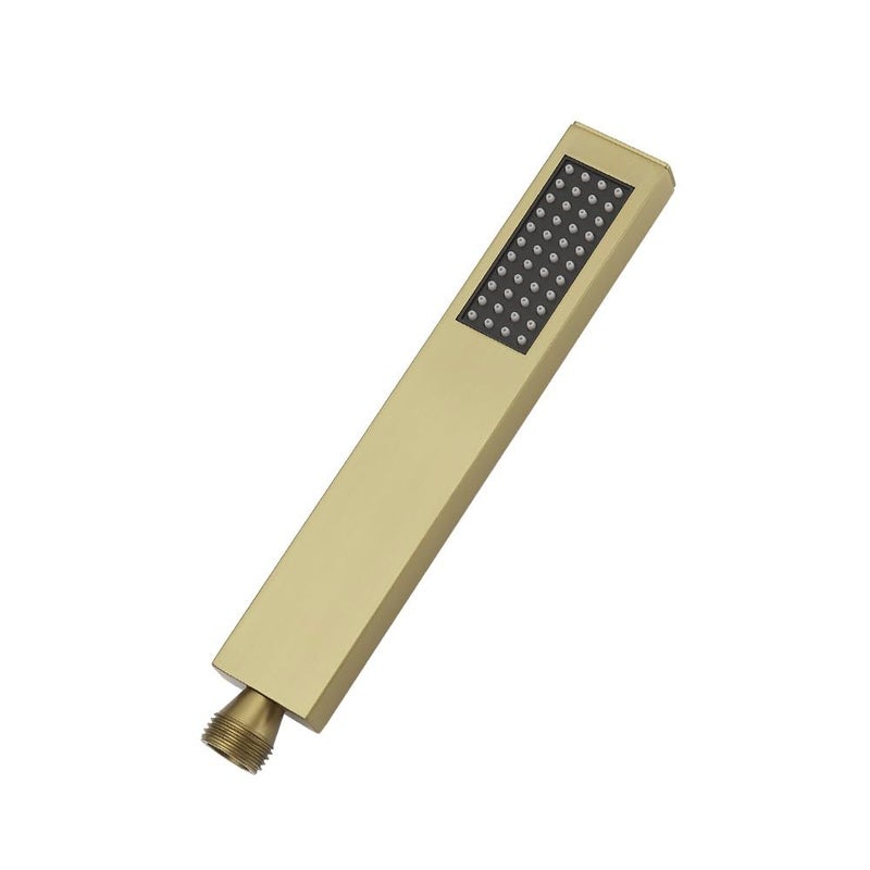 HXYHS Hand Shower Wand Handheld Shower Spray High Pressure Single Function Luxury Hand Showerhead Matte Black - Image 1