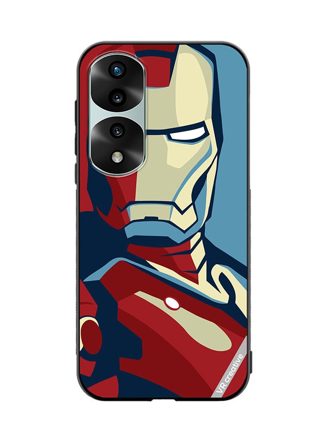 VR CREATIVE Protective Case Cover For Honor 70 Pro plus Iron Man Red And Blue Design Multicolour - Image 1