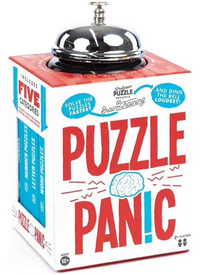 null - Professor PUZZLE Puzzle Panic - The multiplayer, fast-paced puzzle game with riddles, word, letter & number puzzles. Brain Training range - Image 1
