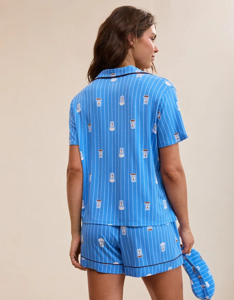 Aerie  Aerie Real Soft® Short Sleeve Pajama Shirt for Women | Best Price UAE
