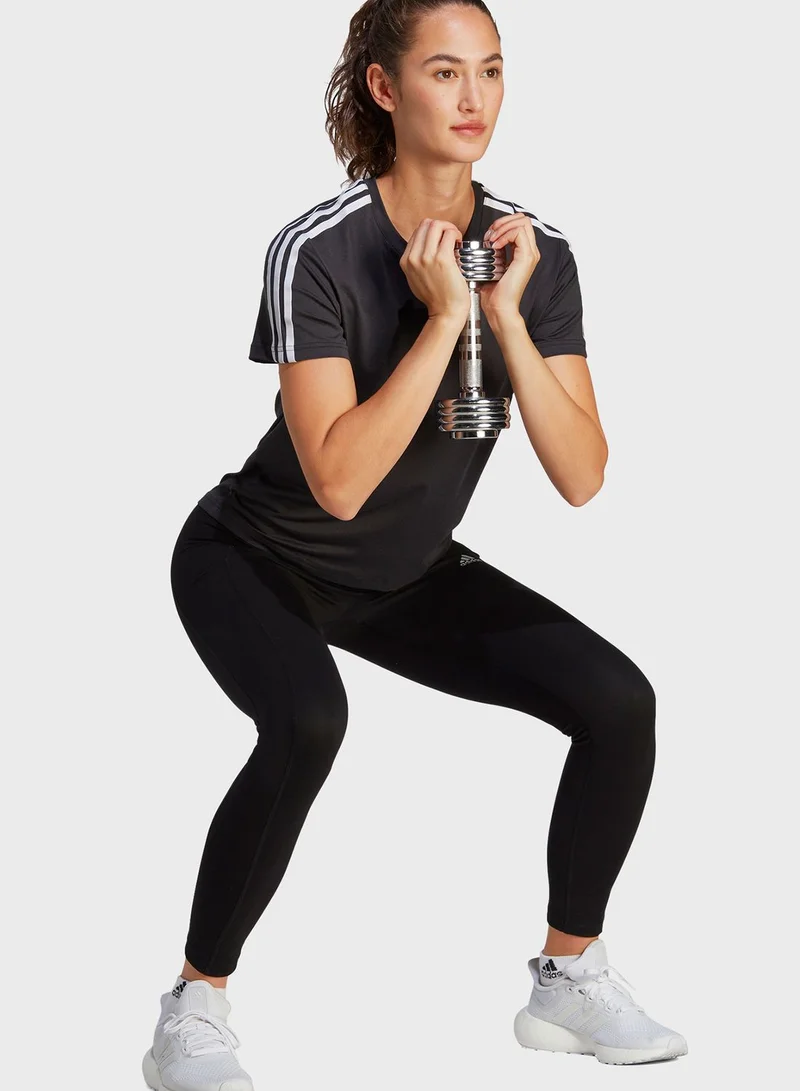 Adidas 3 Stripes Train Essentials T-shirt