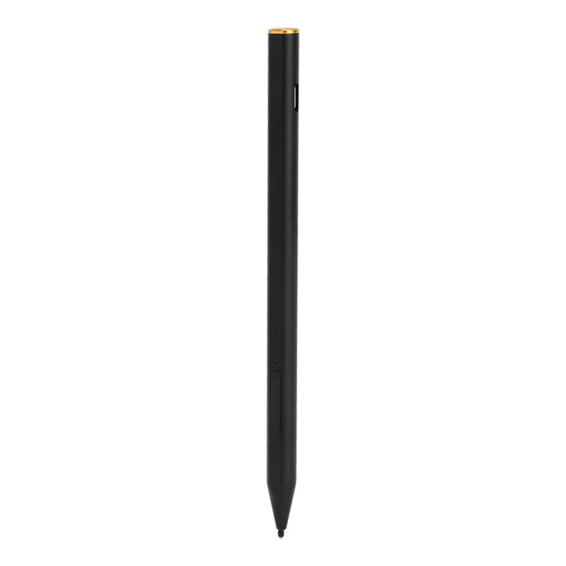 4096 Pressure Stylus: Black Aluminum Alloy, Magnetic, 4096 Pressure Levels - 2 Replacement Tips, Anti Touch Stylus for Microsoft Surface Pro, ASUS Transformer, HP Envy & Pavilion X360 - Image 1