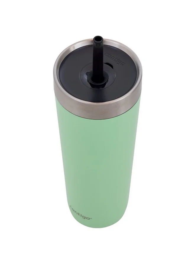 Contigo Luxe Thermalock Vacuum Insulation Stainless Steel Spill-Proof Tumbler Cucumber 24 oz 2212918