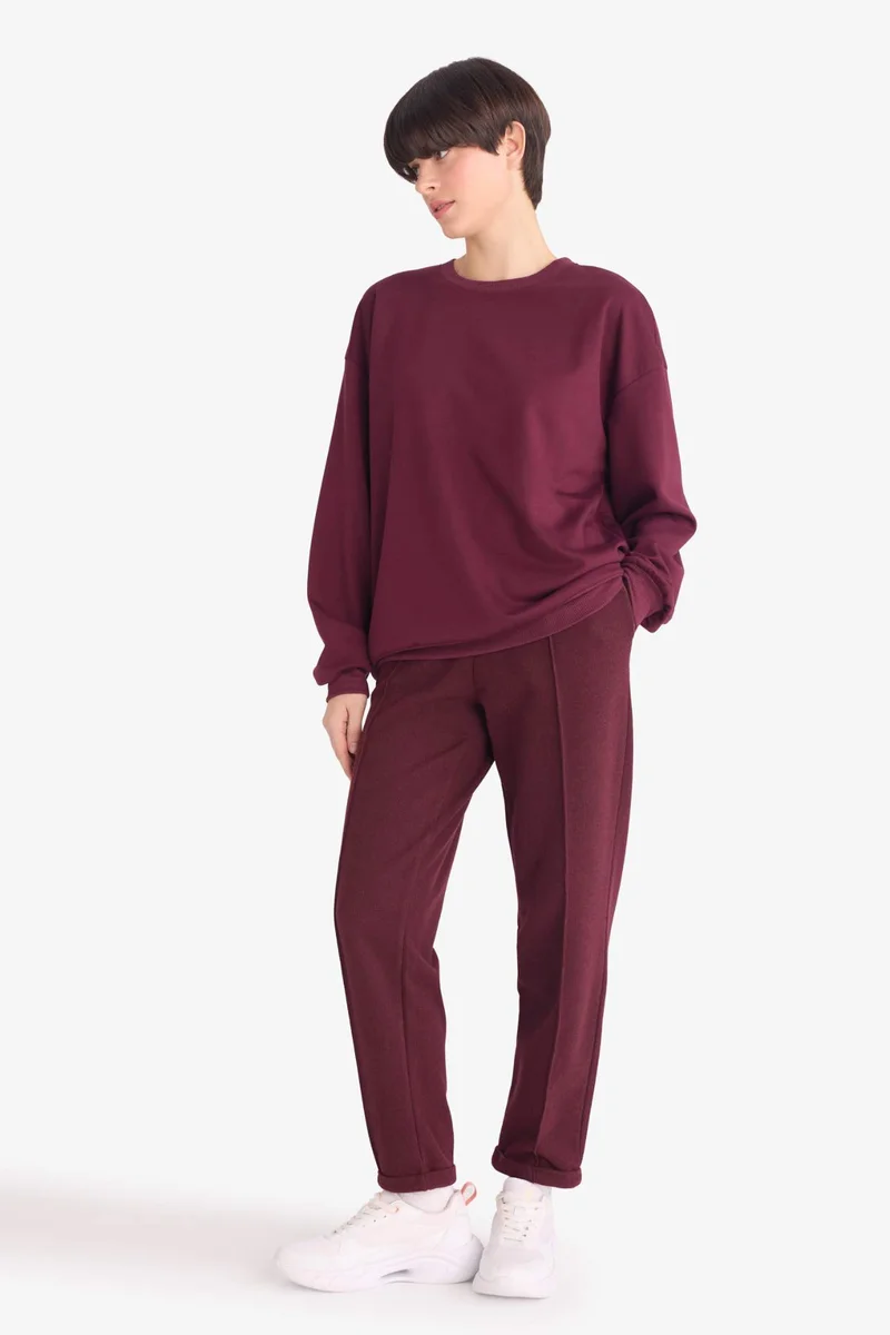 ديفاكتو Regular Fit Drawstring Waist Sweatpants