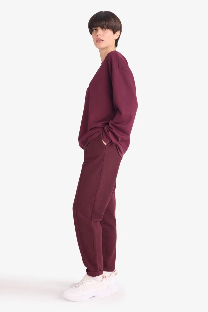 ديفاكتو Regular Fit Drawstring Waist Sweatpants