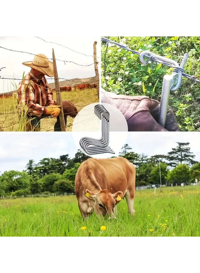 5 قطع أداة شد أسلاك الفولاذ المقاوم للصدأ متينة مجموعة إصلاح الأسوار بقبضة قابلة للتعديل - Image 5